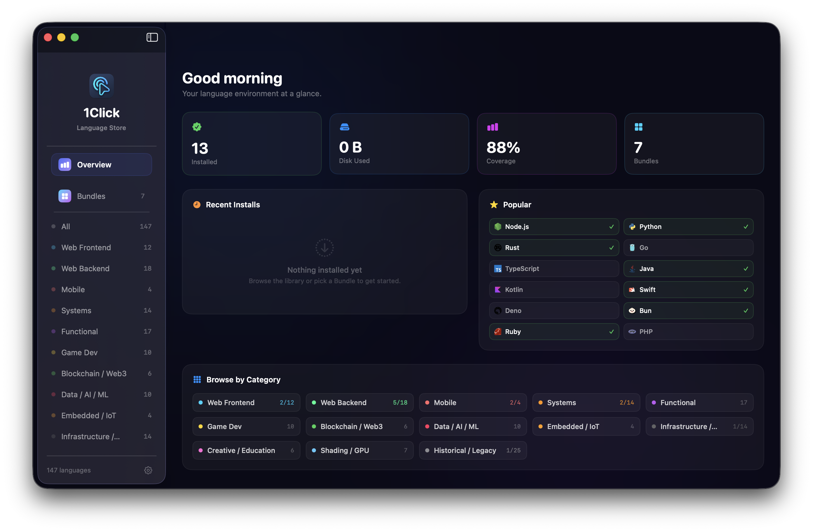 1Click Dashboard